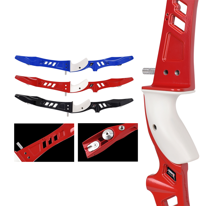 Nika Archery 220095 25inch ILF RH Recurve Bow Riser لإطلاق النار على الرماية في الهواء الطلق