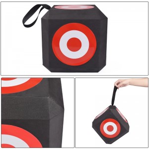 ELONG Outdoor 410033 23 * 23 سم EVA Archery Target يستخدم على نطاق واسع في إطلاق النار وممارسة الهدف