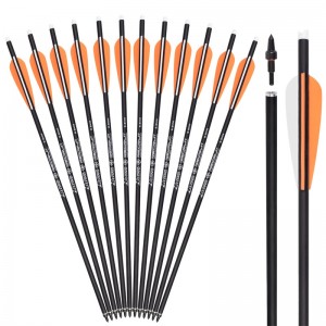 elong في الهواء الطلق 119668 OD8.8MM Rollfiberglass البراغي TPU Streamline Sures السهام الرماية